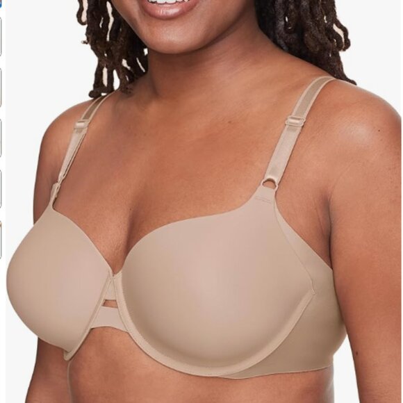 WARNERS SIZE 40D NO SIDE EFFECTS UNDER ARM SMOOTHING COMFORT UNDERWIRE BRA - Picture 1 of 9